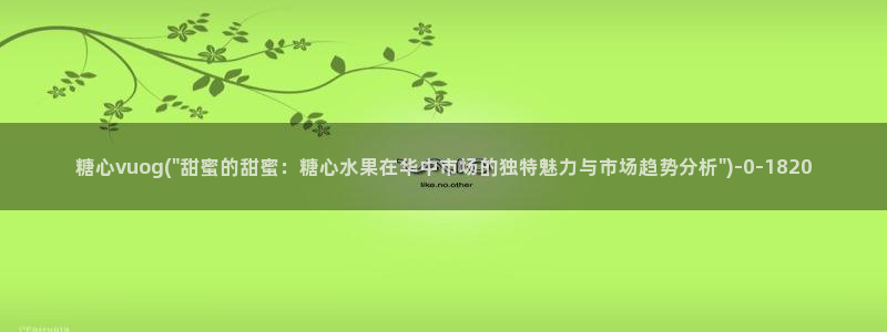 糖心vlog中国
